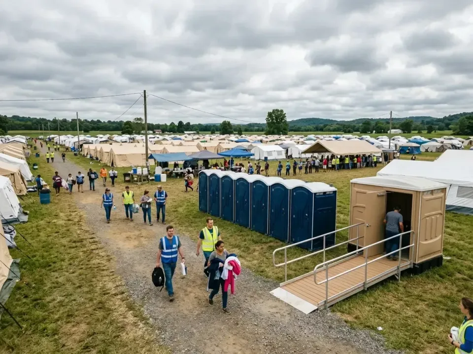 disaster-relief-camp-restrooms-010 — frequently asked questions, Dumpster & Portable Bathrooms Rental in Giddings, TX